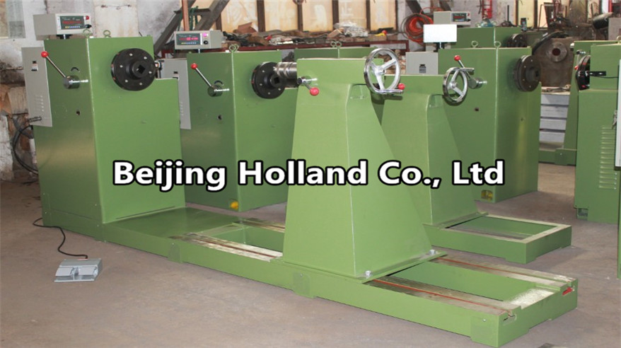 Horizontal winding machine for distribution transformer (small coil or load)