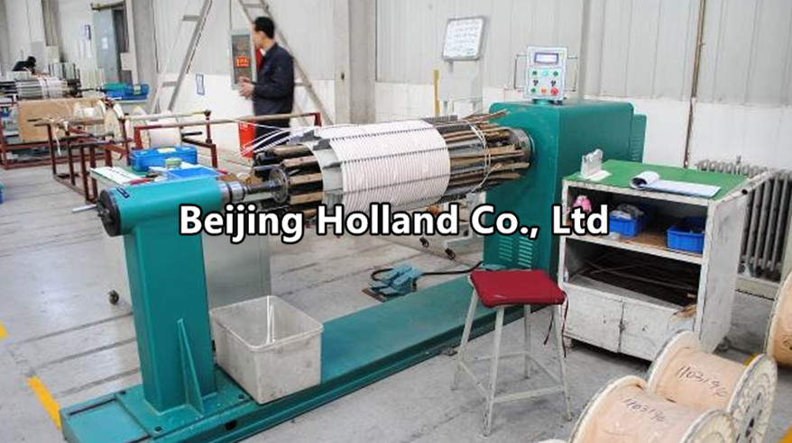 Horizontal winding machine for power transformer