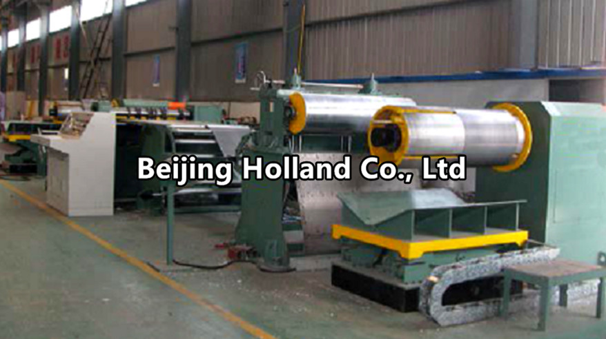 Silicon steel slitting line