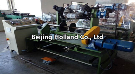 Wire winding machine for three-dimensional wound iron core coil