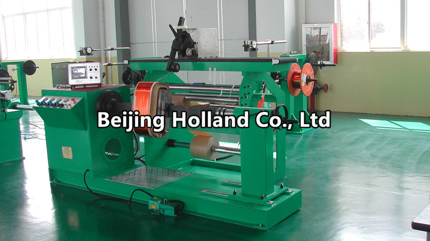 Wire winding machine for distribution transformer