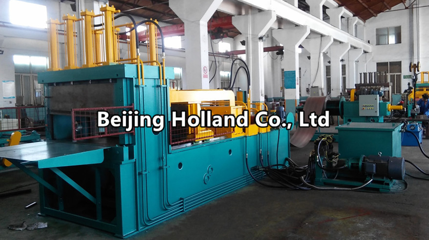 Transformer corrugated tank (fin) making line