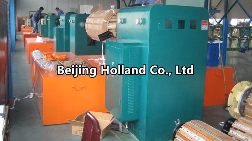 Horizontal winding machine for power transformer