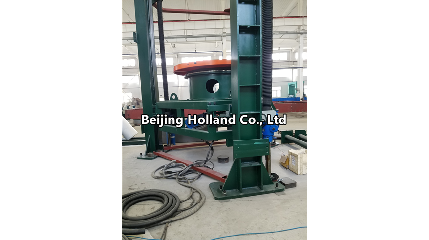 Pit vertical winding machine for power transformer