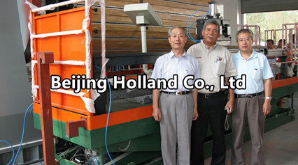 Horizontal winding machine for Mexico customer